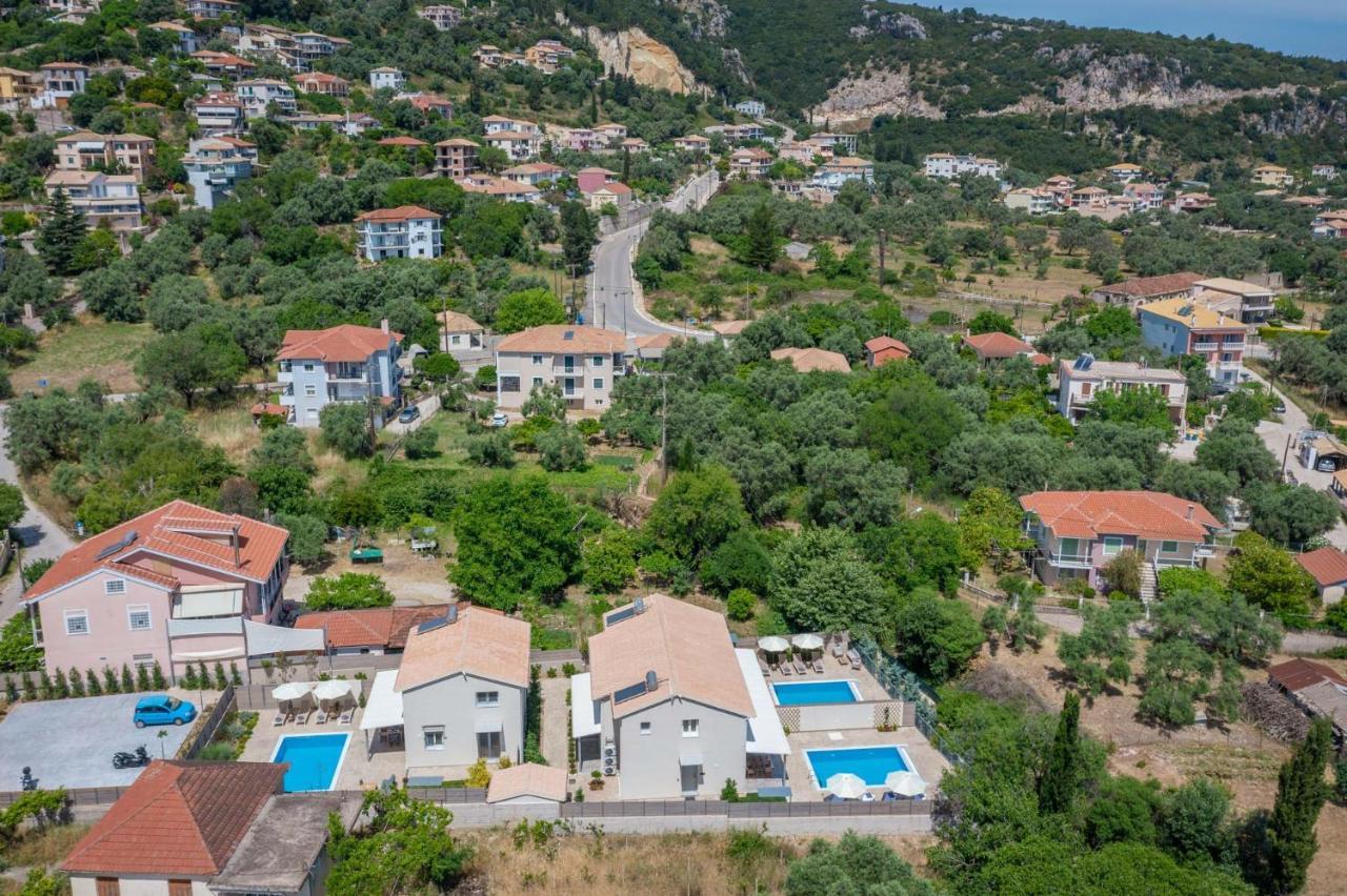 Grappolo Lefkada Villas - Vilana Ideal For Families And Small Groups Apólpena Kültér fotó