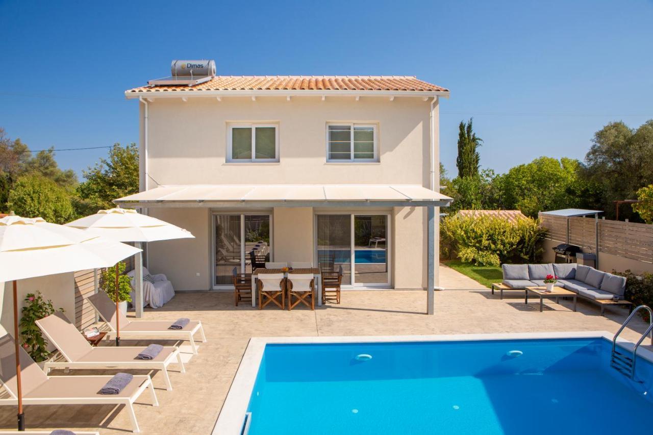 Grappolo Lefkada Villas - Vilana Ideal For Families And Small Groups Apólpena Kültér fotó