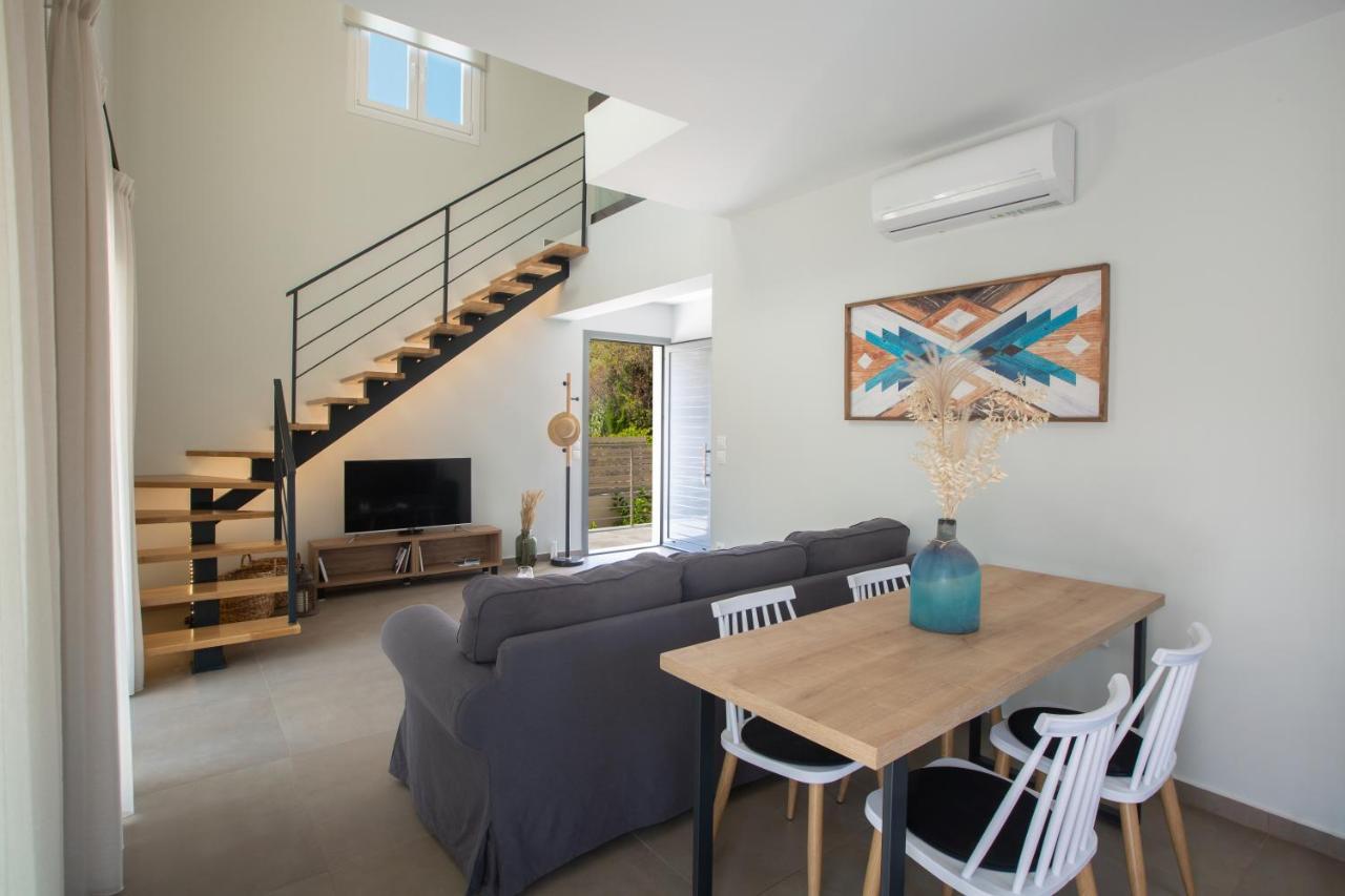 Grappolo Lefkada Villas - Vilana Ideal For Families And Small Groups Apólpena Kültér fotó
