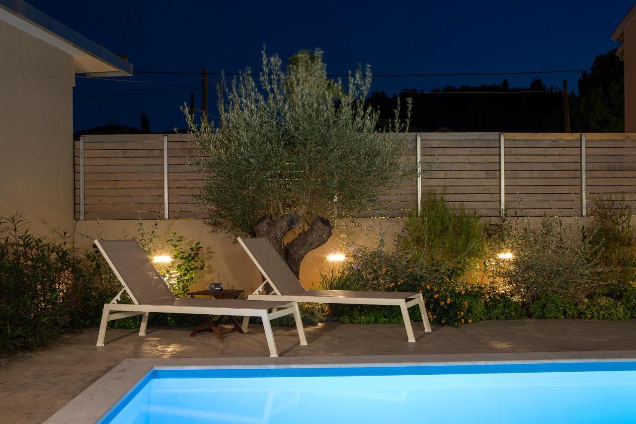 Grappolo Lefkada Villas - Vilana Ideal For Families And Small Groups Apólpena Kültér fotó
