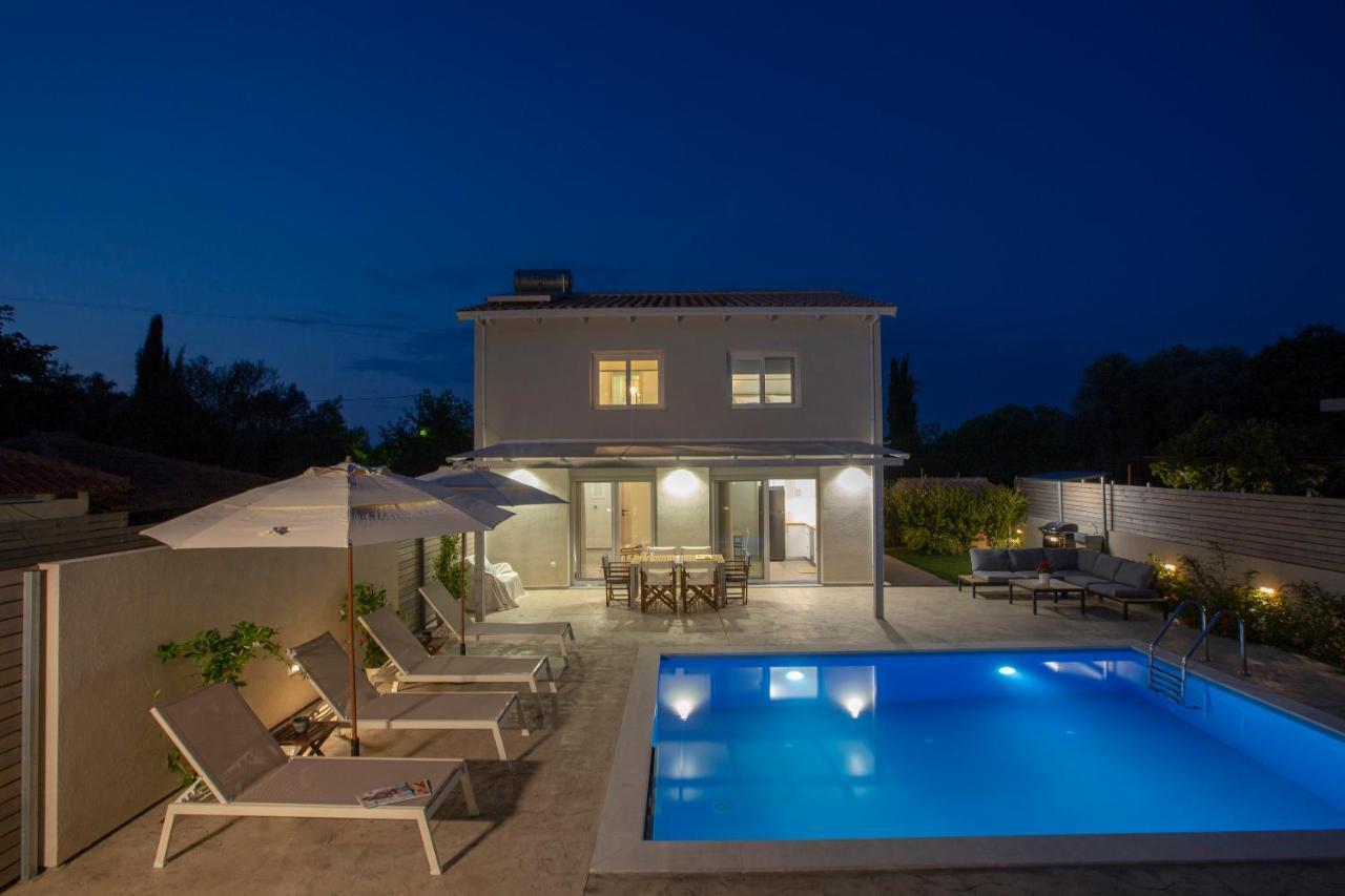 Grappolo Lefkada Villas - Vilana Ideal For Families And Small Groups Apólpena Kültér fotó